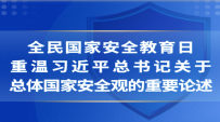 全民国家安全教育日，重温习近平总书记关于总体国家安全观的重要论述